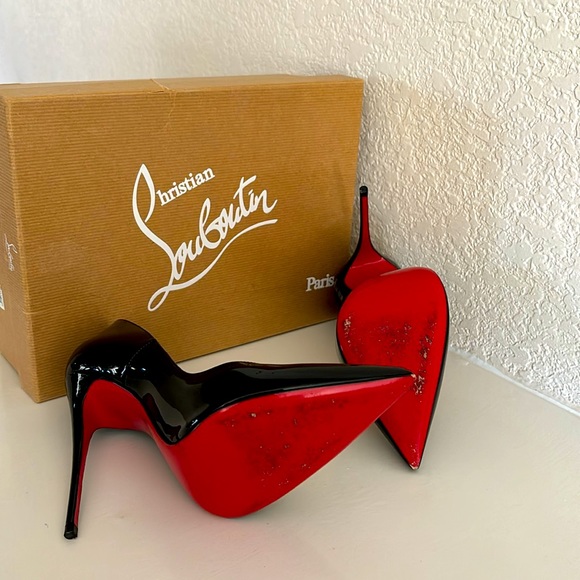 Christian Louboutin Black Stiletto Heels - Picture 2 of 3